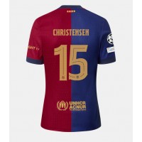 Fotbalové Dres Barcelona Andreas Christensen #15 Domácí 2024-25 Krátký Rukáv